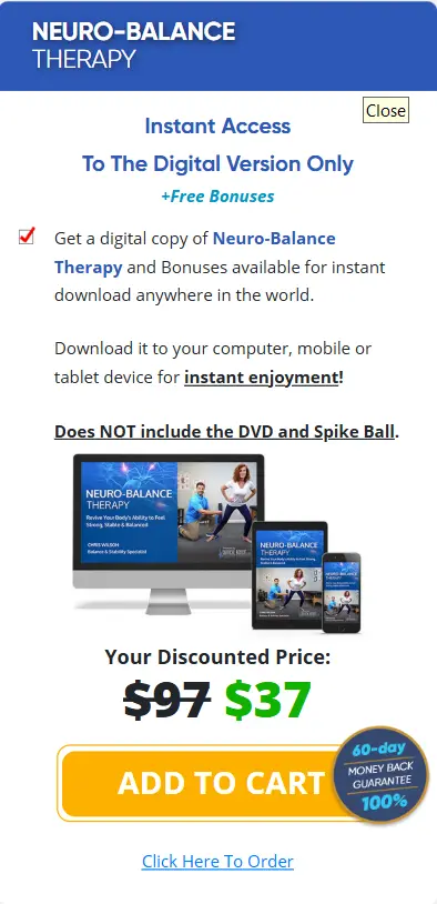 Neuro-balance therapy