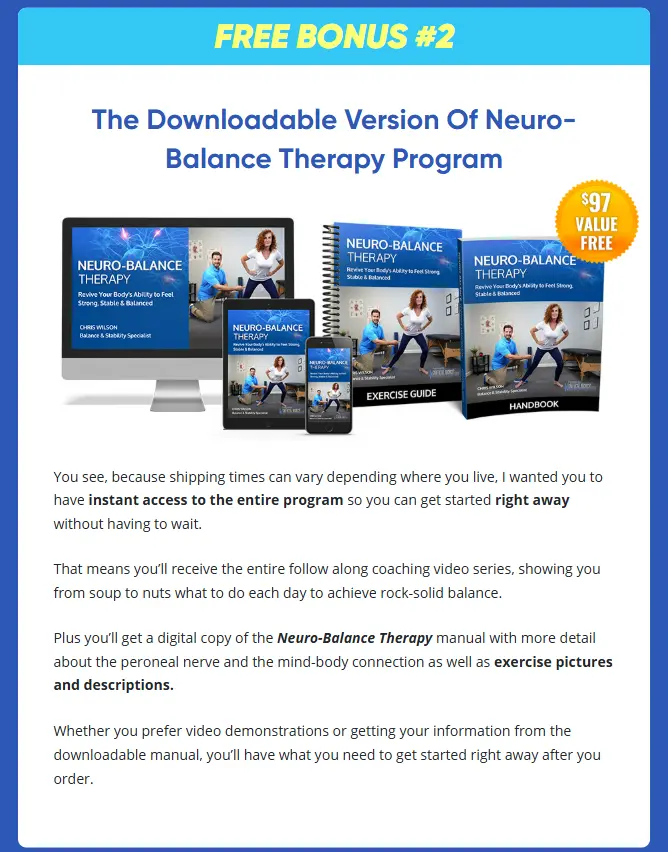 Neuro balance therapy